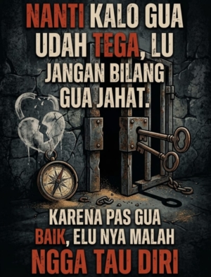 Kebaikan Juga Punya Batas