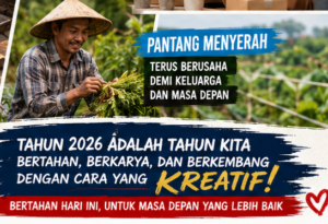 Tahun 2026: Bukan Mencari Kaya, Harus Kreatif Untuk Bertahan Hidup