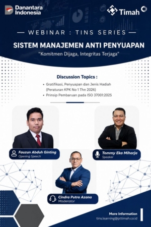 PT TIMAH Perkuat Tata Kelola Perusahaan, Tingkatkan Pemahaman Karyawan tentang Anti Penyuapan