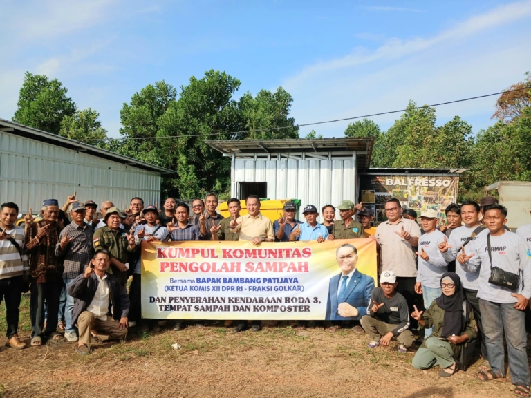 Formap Babel Sulap Limbah Jadi Pupuk, Bambang Pati Jaya Dorong Jadi Proyek Percontohan Nasional