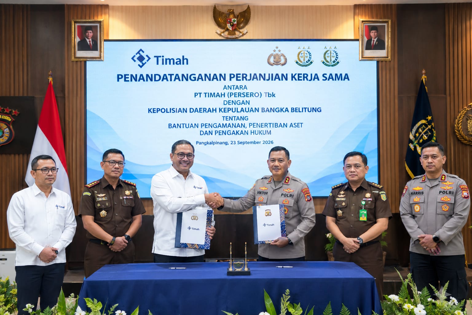 Perkuat Tata Kelola, PT TIMAH Lanjutkan Sinergi dengan Polda dan Kejaksaan di Bangka Belitung