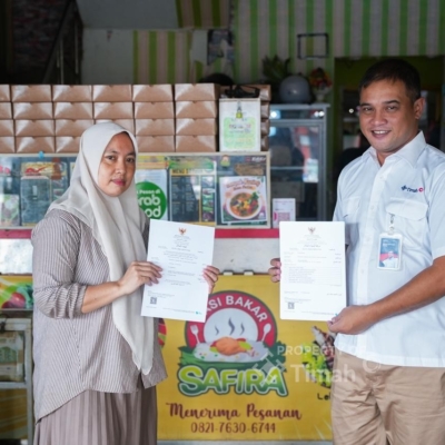 Fasilitasi Sertifikasi Halal, PT TIMAH Bantu UMKM Nasi Bakar Safira Tingkatkan Kepercayaan Konsumen