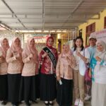 Bunda PAUD Pangkalpinang Apresiasi DWP Mengajar, Anak TK Pertiwi Diajak Gosok Gigi Dengan Benar
