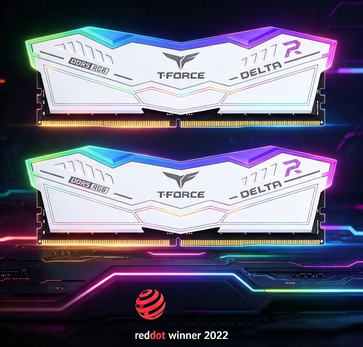 TEAMGROUP T-FORCE DELTA RGB DDR5 White 32GB 6000 MT/s, Pilihan Menarik Untuk Maksimalkan Performa AMD Ryzen