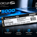 Teamgroup Gebrak Pasar SSD Gen4, NV5000 Bawa Kecepatan 5.000 MB/s dan Pendingin Grafena